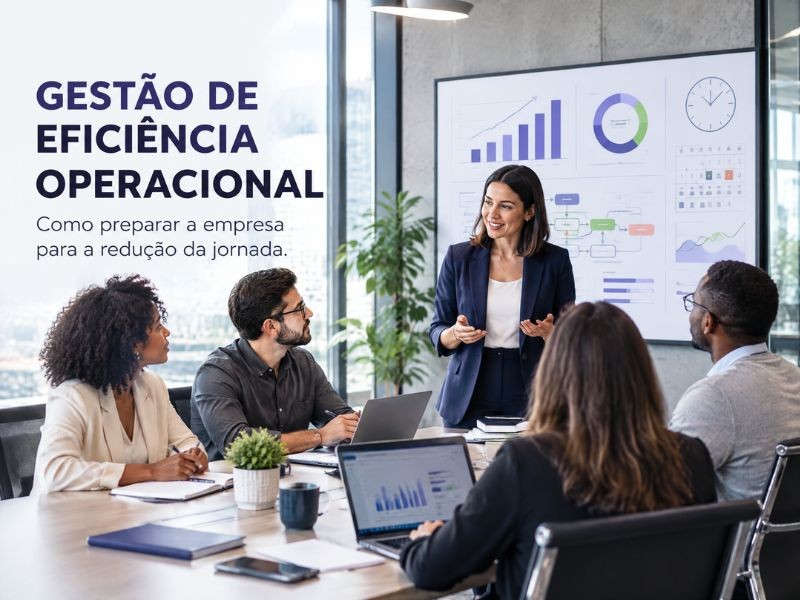 Gestão de Eficiência Operacional: Como Preparar a Empresa para a Redução da Jornada