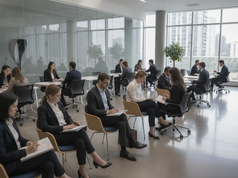 Recrutamento em grande volume: como contratar centenas de pessoas sem transformar o processo seletivo em uma linha de produção